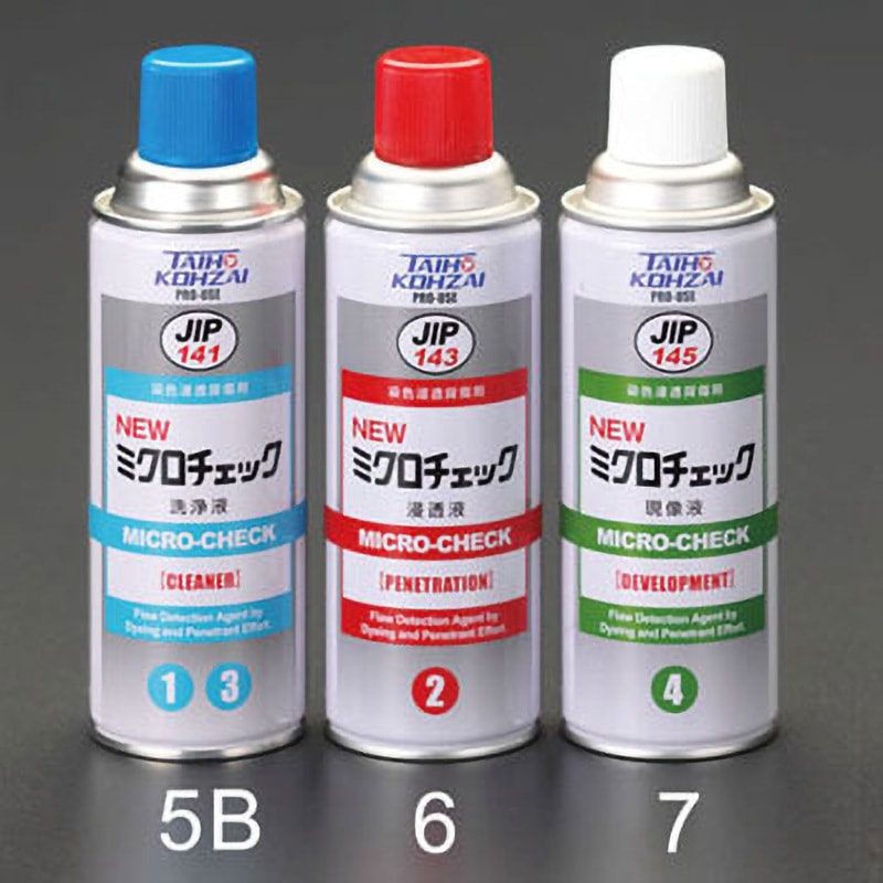 EA920SC-5B 420ml 金属傷探査・洗浄液(24本) エスコ 透明色