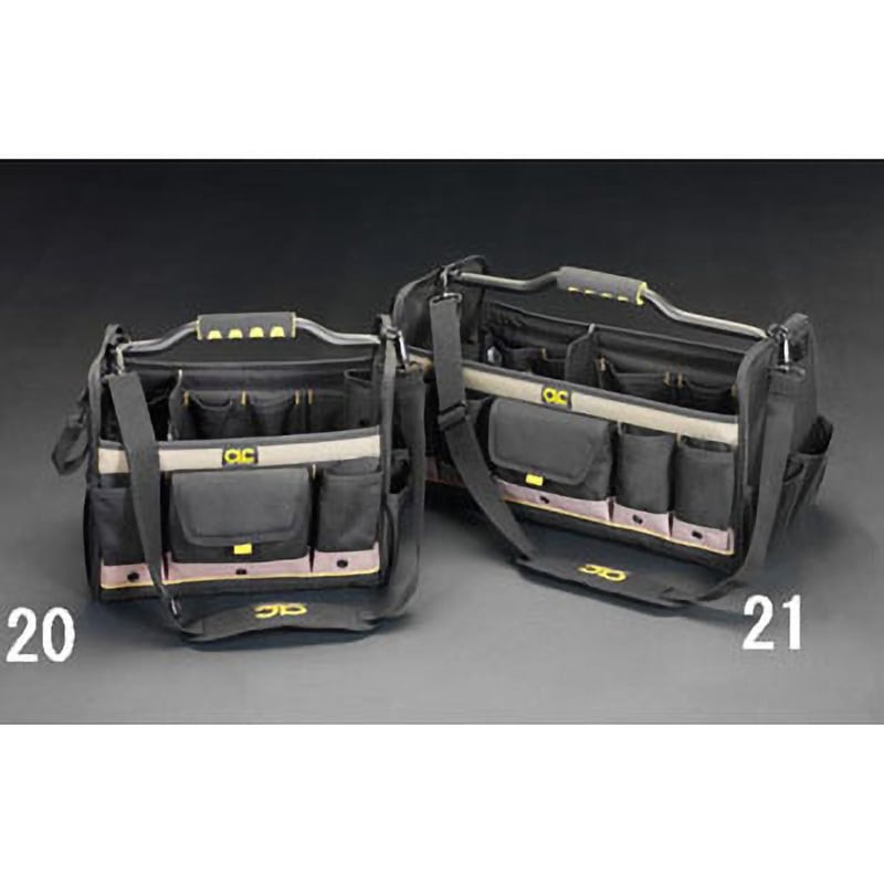 EA925C-20 356x279x279mm ツールバッグ エスコ ポリエステル 容量28L 11,520円
