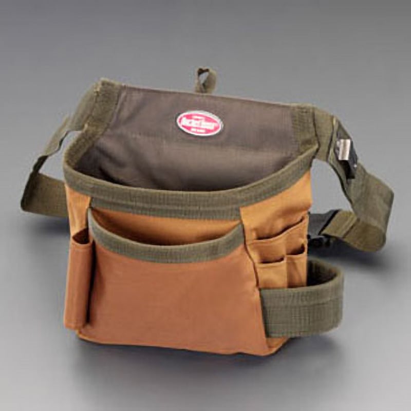 EA925MS-1A 254x102x267mm ツールポーチ(ベルト付) エスコ ベルト幅52mm長さ1300mm  EA925MS-1A 4,697円