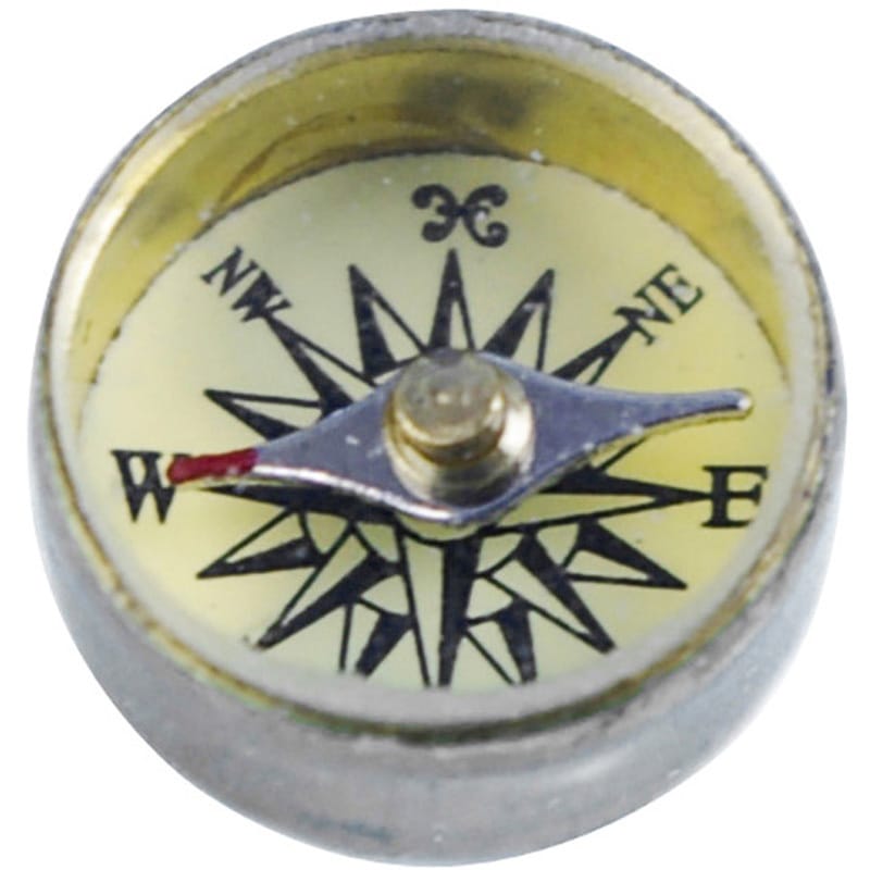 B10-3620 方位磁針(ハトメ形) ナリカ 1セット(50個) B10-3620
