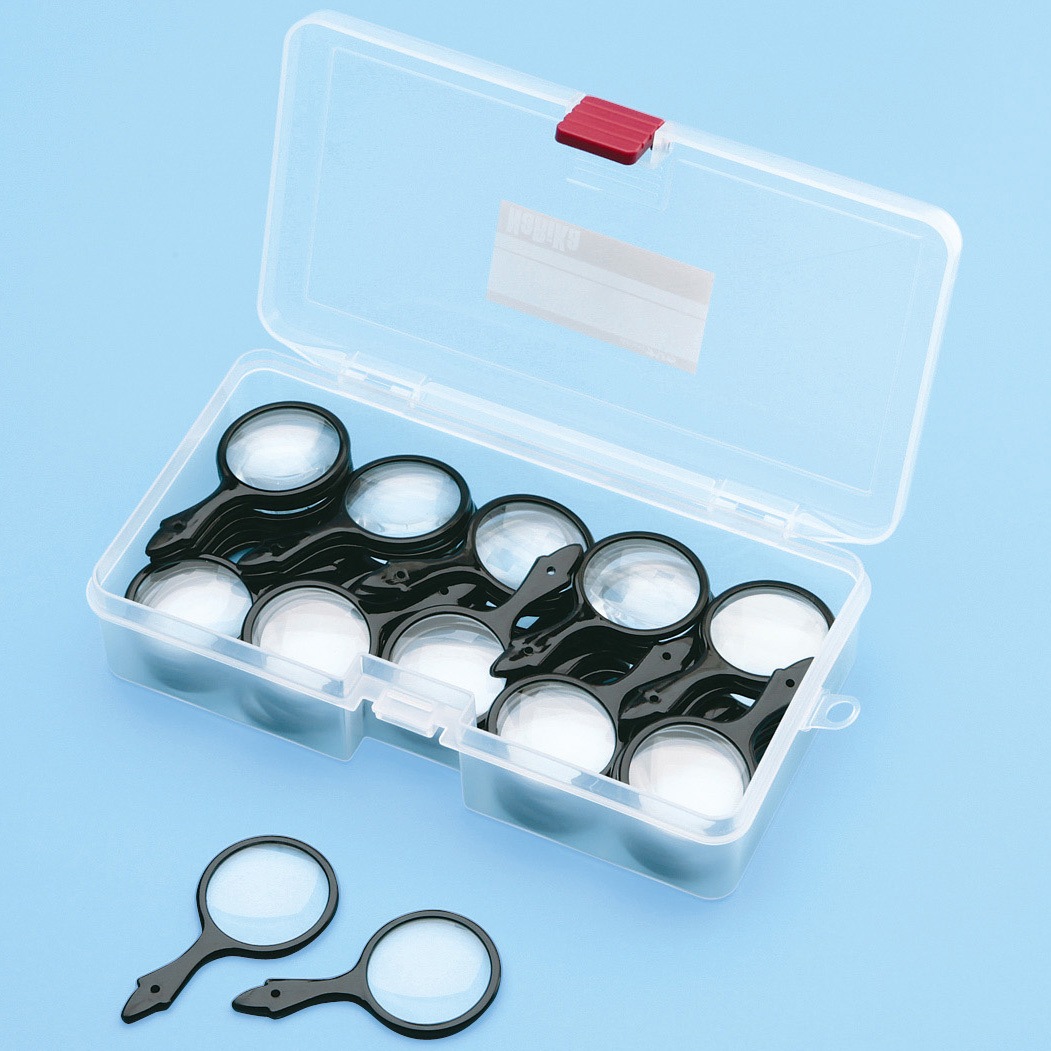 G40-1470-40 セル枠ルーペ(プラ枠ルーペ) ナリカ 種別MG-40 ケース付き 直径36mm 1個 G40-1470-40