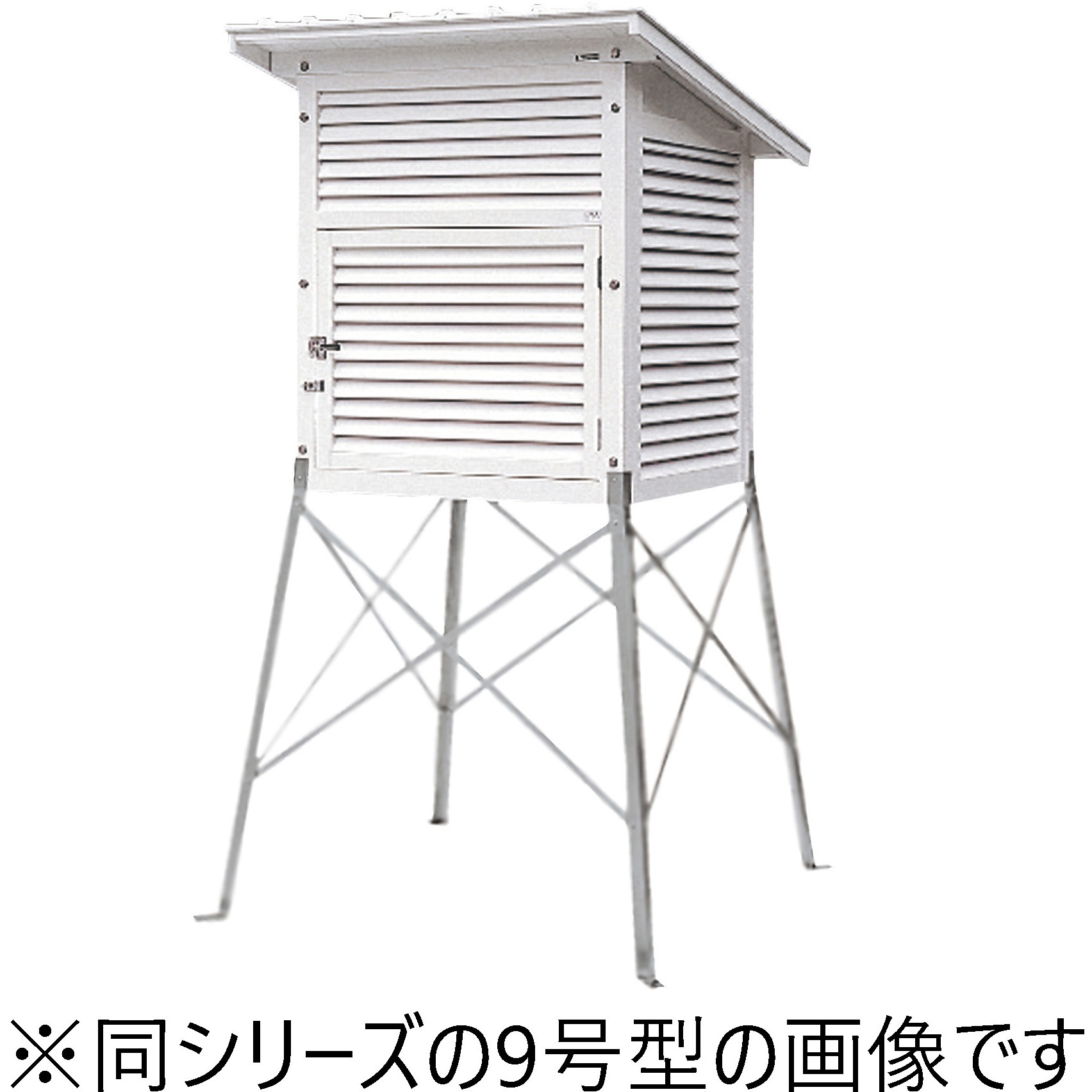 J46-1016-01 百葉箱 ナリカ 型式(組立式) 7号型