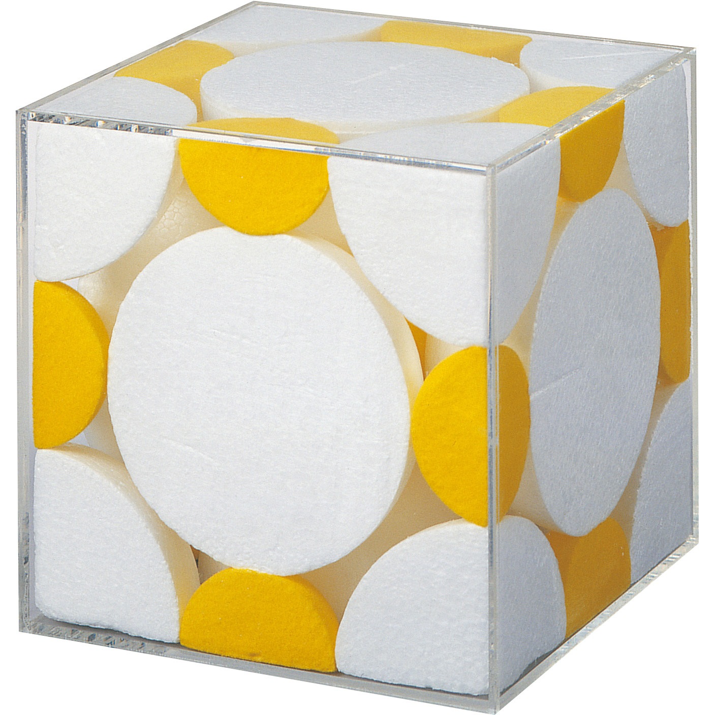 M60-2653 充填型結晶模型(食塩結晶構造模型) ナリカ 寸法155×155×155mm 1個 M60-2653