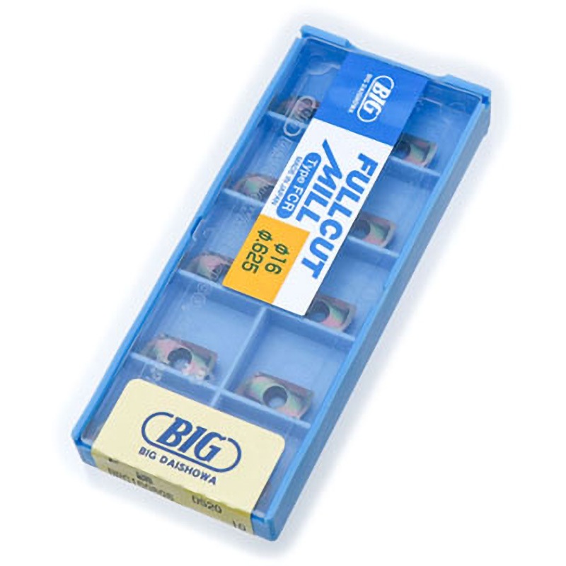 BRG160808 DS20 チップ BRG BIG DAISHOWA DS20製 コーナー半径0.8mm 1箱(10個) BRG160808 DS20