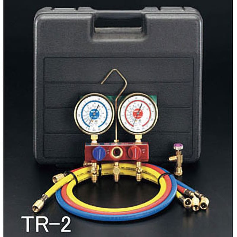 EA101TR-8 [R410A] ボールバルブ式ゲージマニホールドキット 1個 エスコ 【通販モノタロウ】