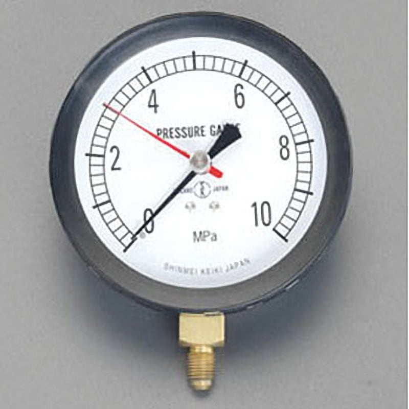 EA105A-12 0～ 7MPa 圧 力 計(指示針式) 1個 エスコ 【通販モノタロウ】 7,696円