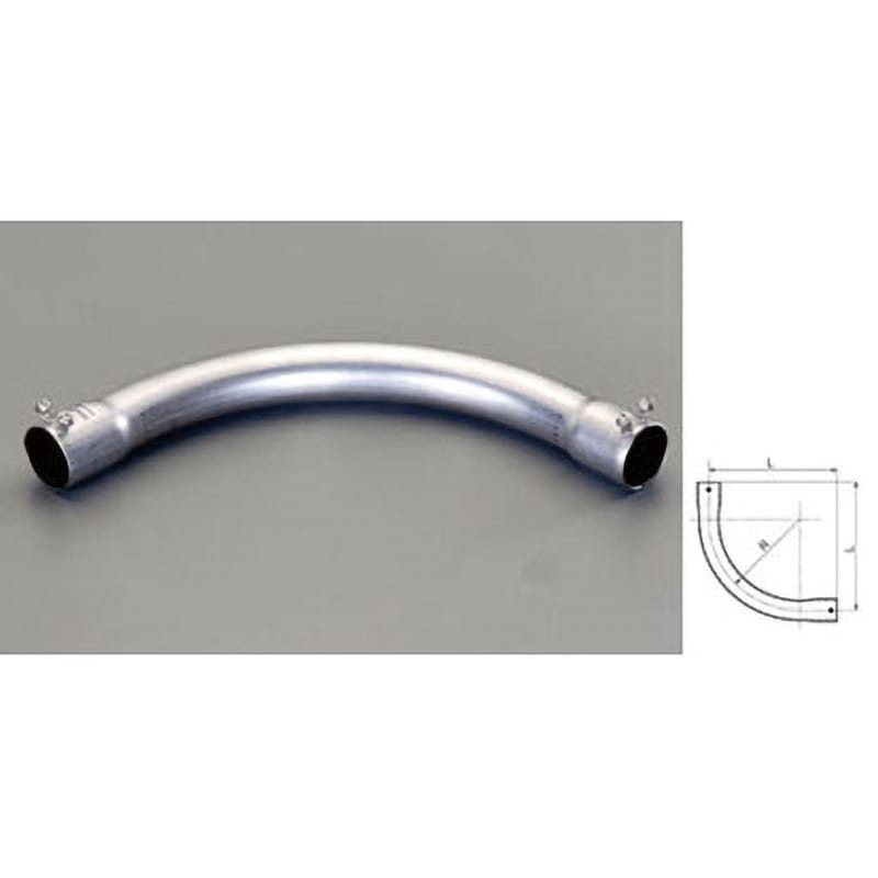 EA940CV-13 E31 ノーマルベンド(B型/ステンレス製) 1個 エスコ 【通販モノタロウ】 6,570円