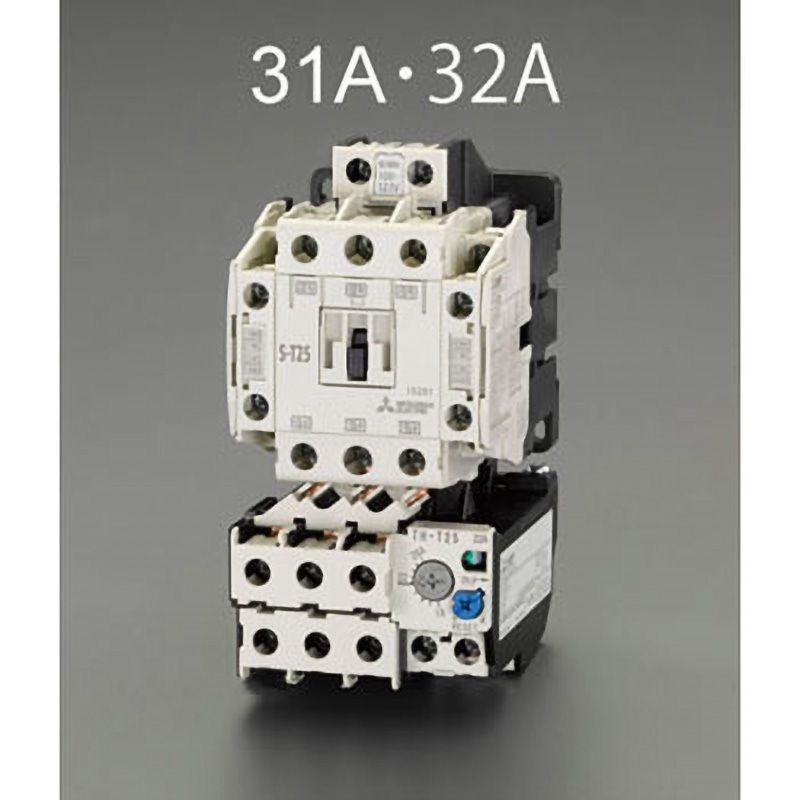 EA940MV-32A 200V/200V・5.5kW 電磁開閉器(非可逆) 1個 エスコ 【通販モノタロウ】
