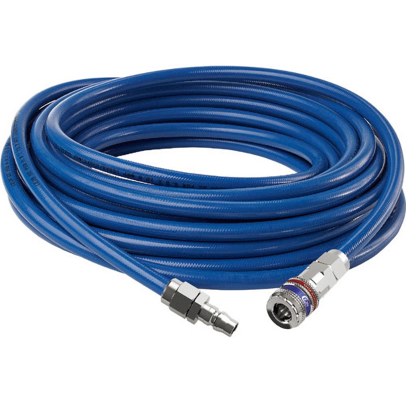 19-958-9002 ストレートホースキット eSafeカップリング付 CEJN(セイン) 空気用 青色 内径6.5mm外径10mm 1個 19-958-9002 6,886円