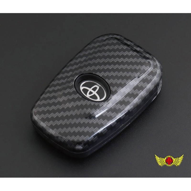 MM50-T006-RD トヨタ車専用 カーボン調 スマートキーケース