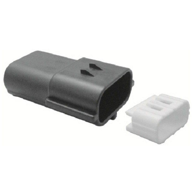 174359 防水ハウジング AMP 3極 1袋(5個) - 【通販モノタロウ】