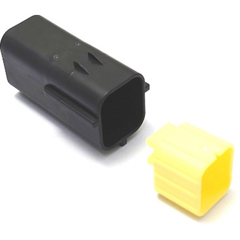 174259 防水ハウジング AMP 4極 1袋(5個) - 【通販モノタロウ】