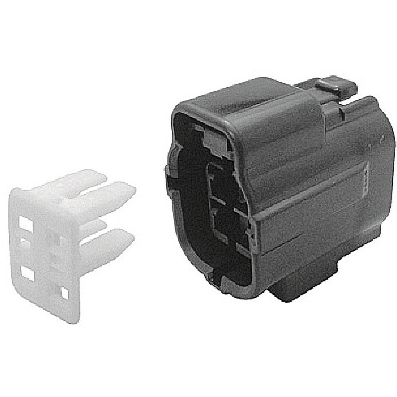 まるお 174257 防水ハウジング AMP 4極 1袋(5個) - 【通販モノタロウ】