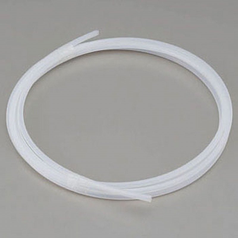 EA125FC-8B 6.0/8.0mmx10m フッ素樹脂チューブ(PTFE) エスコ 耐熱/耐薬/耐静電/非粘着/透明性