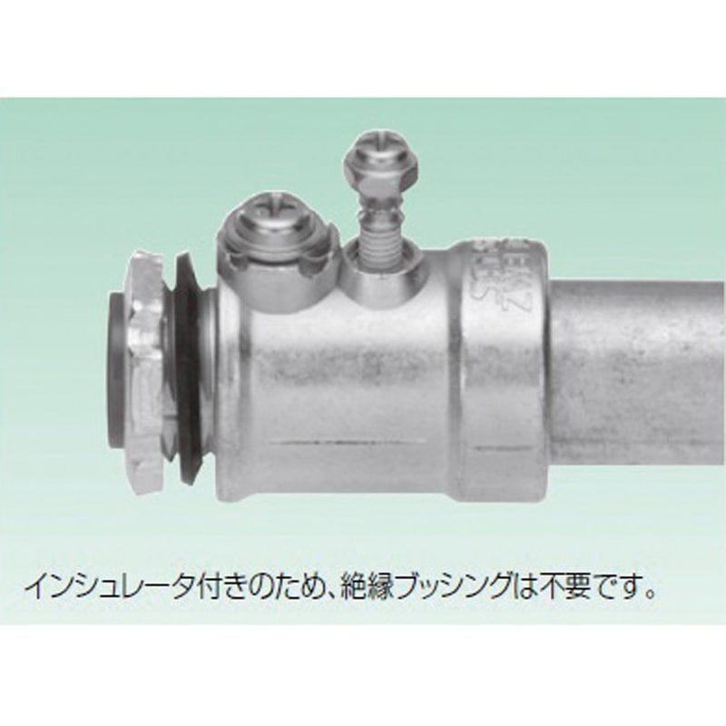 ZWBI54 厚鋼防水ねじなしコネクタ 三桂製作所 適合電線管G54 1個