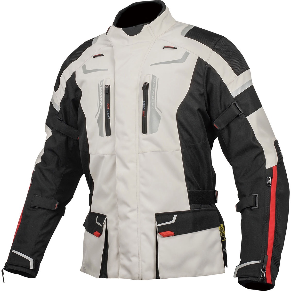 07-597 JK-597 Full Year JKT コミネ 色Light Grey/Black サイズL