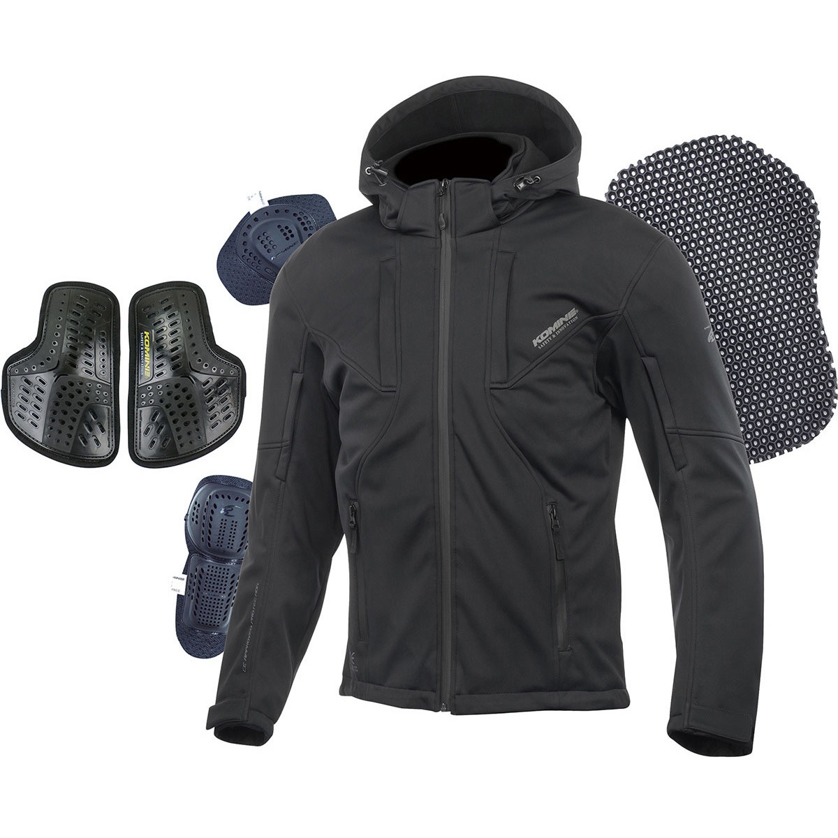 07-602 JK-602 Protect Softshell System Parka コミネ 色Black サイズ 