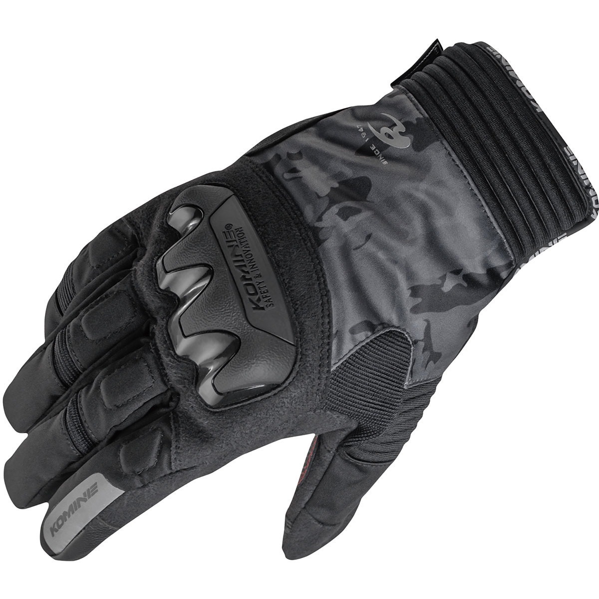 06-834 GK-834 Protect W-Gloves コミネ 色Neo Black Camo サイズXS