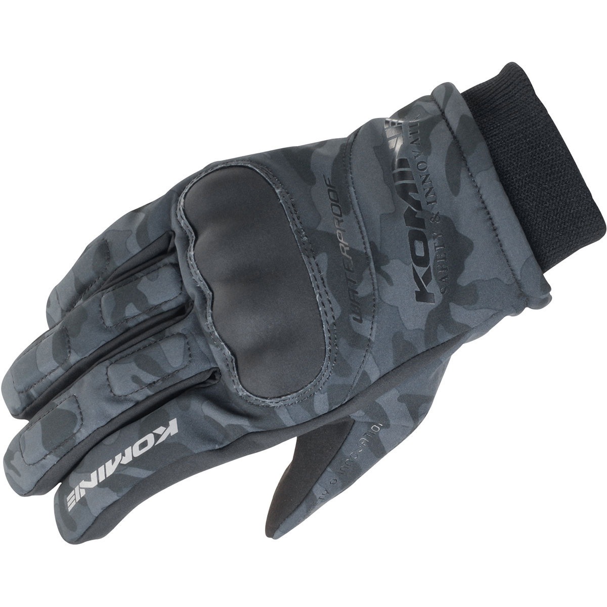【新品・5営業日で発送】コミネ(Komine) GK-816 WP Protect W-Gloves-KITORA 色:Black／Red サイズ:XL (06-816)