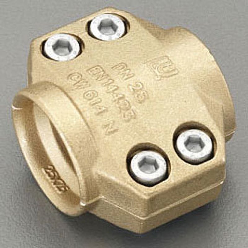 EA141BT-20 50mm用 セフティクランプ(スチーム用/真鍮製) 1個 エスコ 【通販モノタロウ】