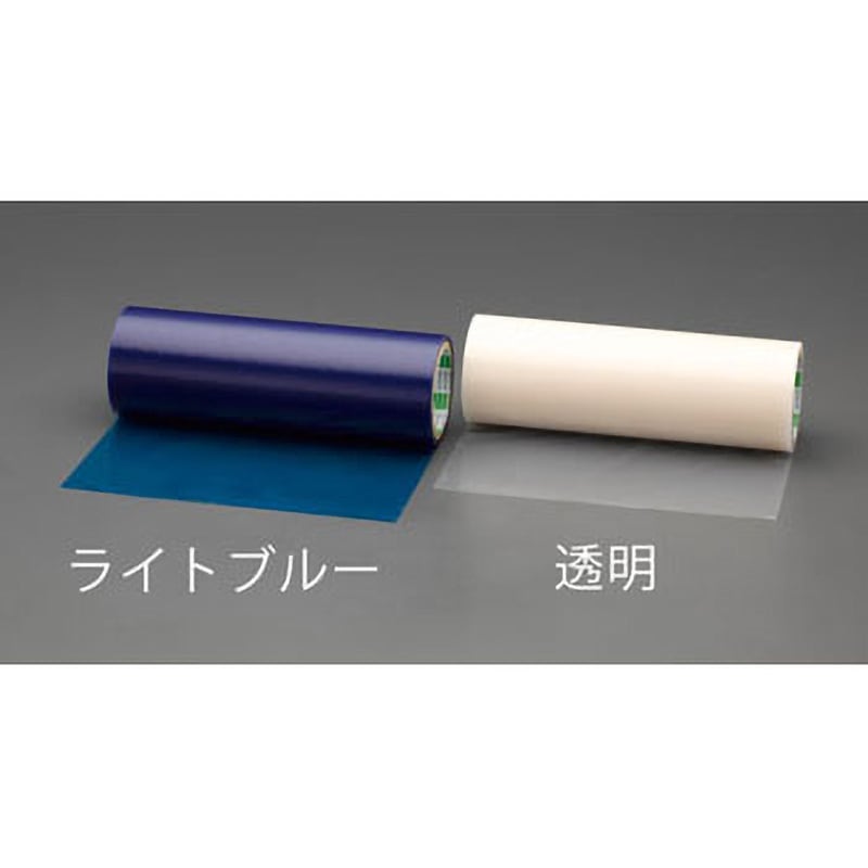 EA944MR-53 200mmx100m 表面保護シート(青) エスコ ライトブルー色 10,300円
