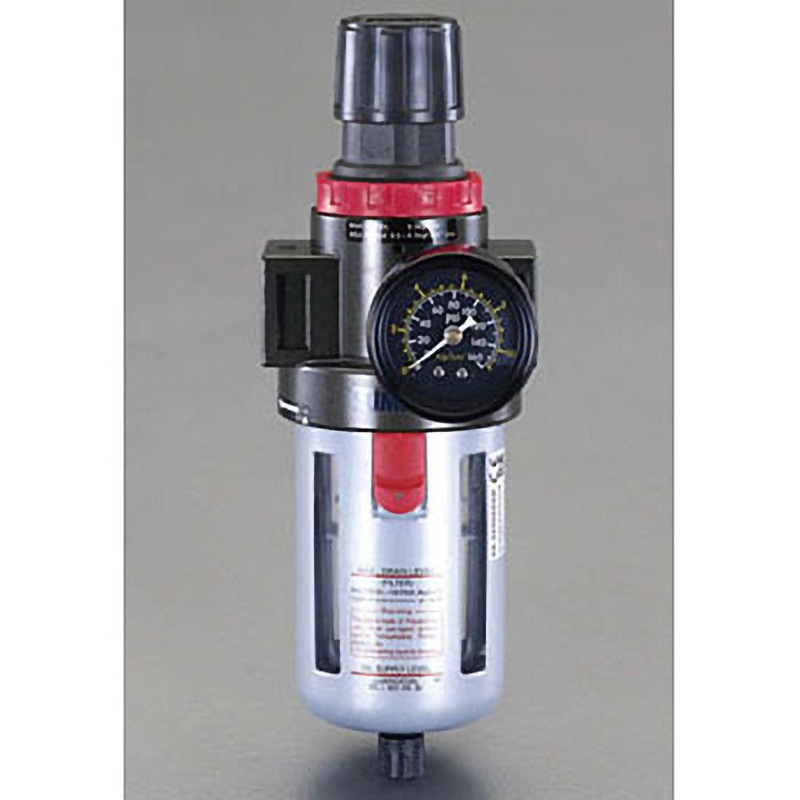 EA153AF-12 Rc 1/4" エアーレギュレーター付フィルター エスコ 最高使用圧力0.95MPa 5,309円