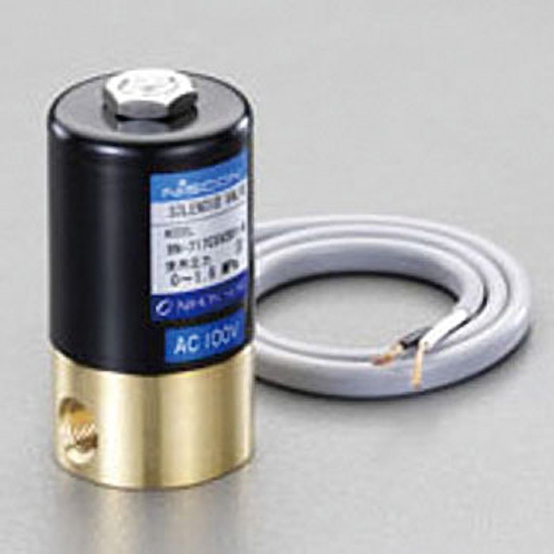 EA153EA-102 AC200V/Rc1/8" 2方向電磁弁 1個 エスコ 【通販モノタロウ】