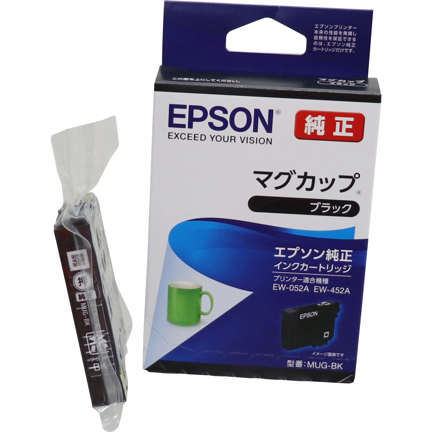 MUG-BK 純正インクカートリッジ EPSON マグカップ 1本 EPSON 【通販