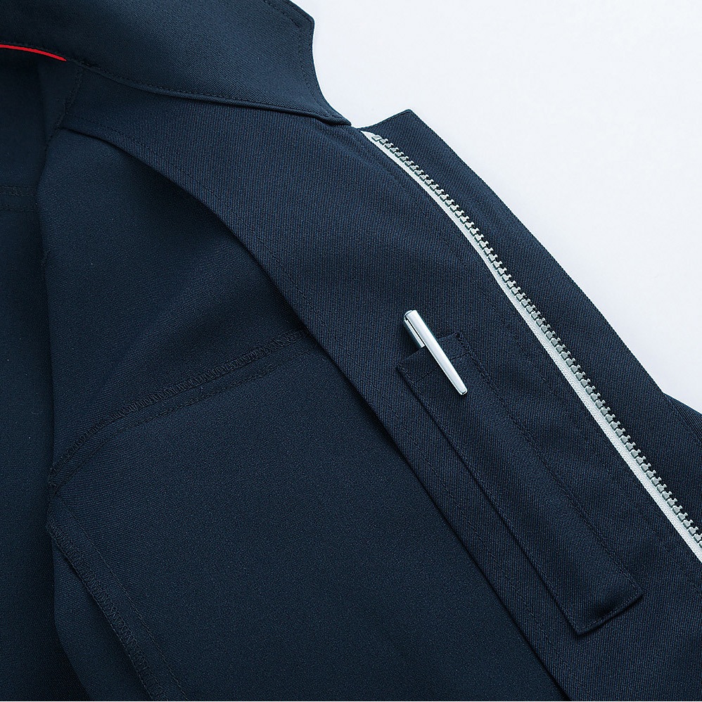 32670 長袖ジャンパー 32670 クロダルマ ポリエステル100% サージ