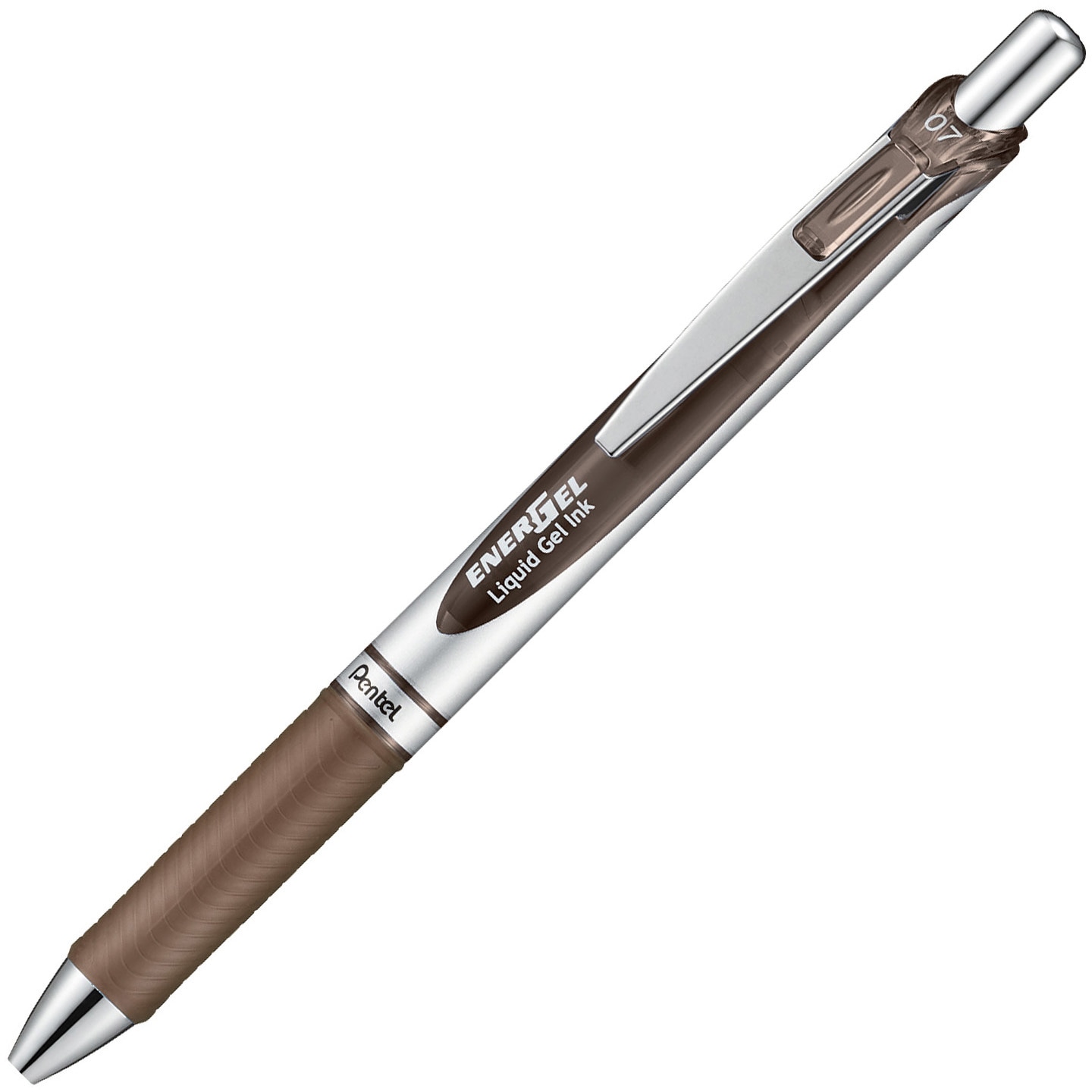 BL77-SP ノック式エナージェル0．7 ぺんてる 入数1 セピア BL77-SP