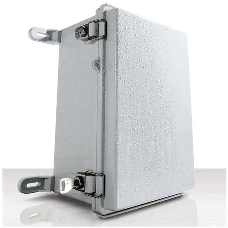 BCPK203013SN 防水・防塵鍵付開閉式ポリカーボネートプラボックス BCPKシリーズ タカチ電機工業 ライトグレー色 幅200mm高さ130mm奥行300mm 7,818円