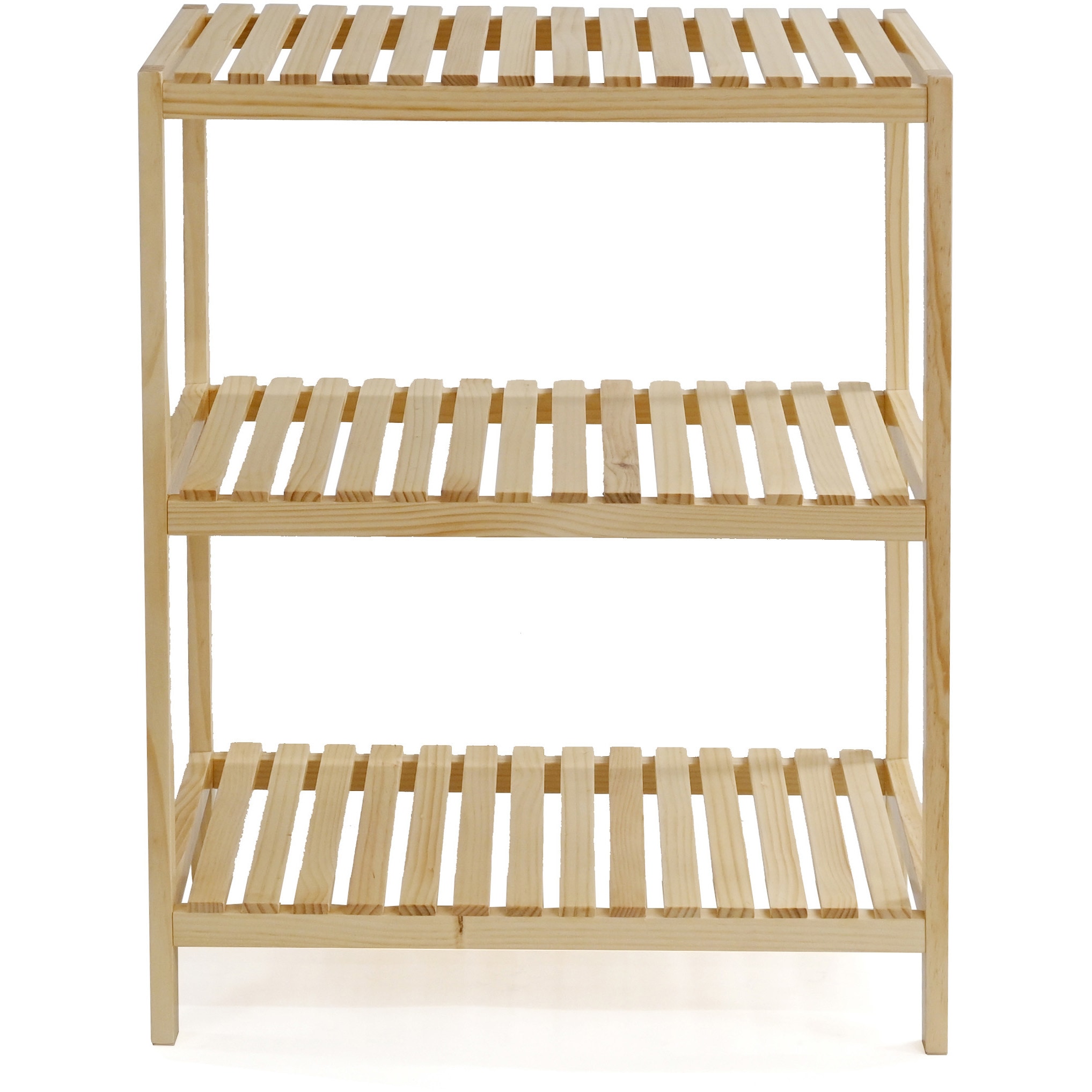 木製ラック・ウッドラック KinG WOOD RACK 3【アカシア ウッドラック3段ワイド 】