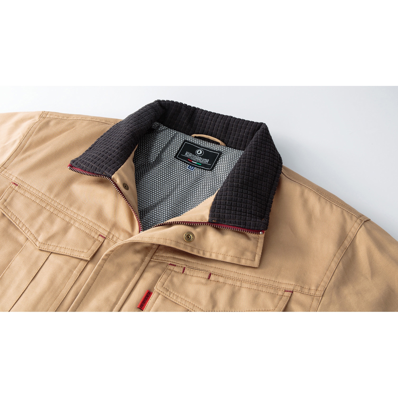 54206 ジャンパー 54206 クロダルマ キャメル色 S - 【通販モノタロウ】