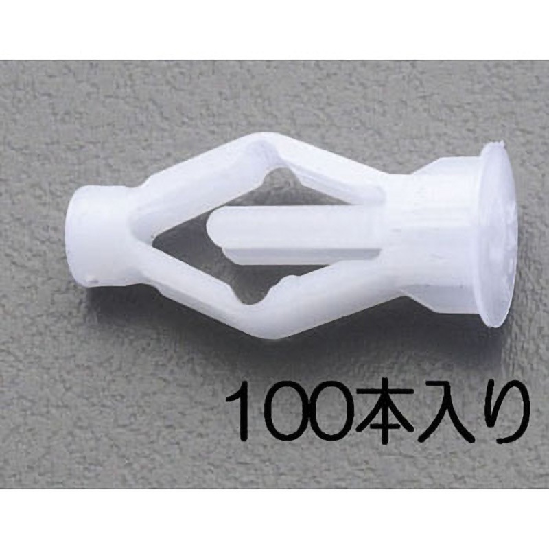 EA947AK-2 9-15mm ボードアンカー(100個) 1袋(100個) エスコ 【通販モノタロウ】