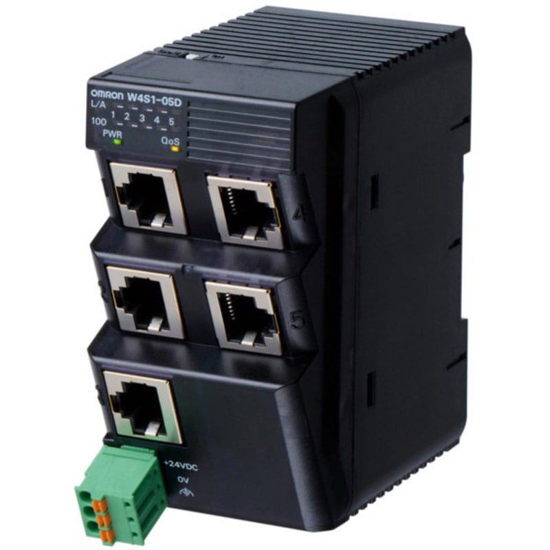 中古　オムロン ５ポートスイッチングHUB W4S1-05D 4台 中古 オムロン 5ポートスイッチングHUB W4S1-05D 4台 W4S1-05D 産業用