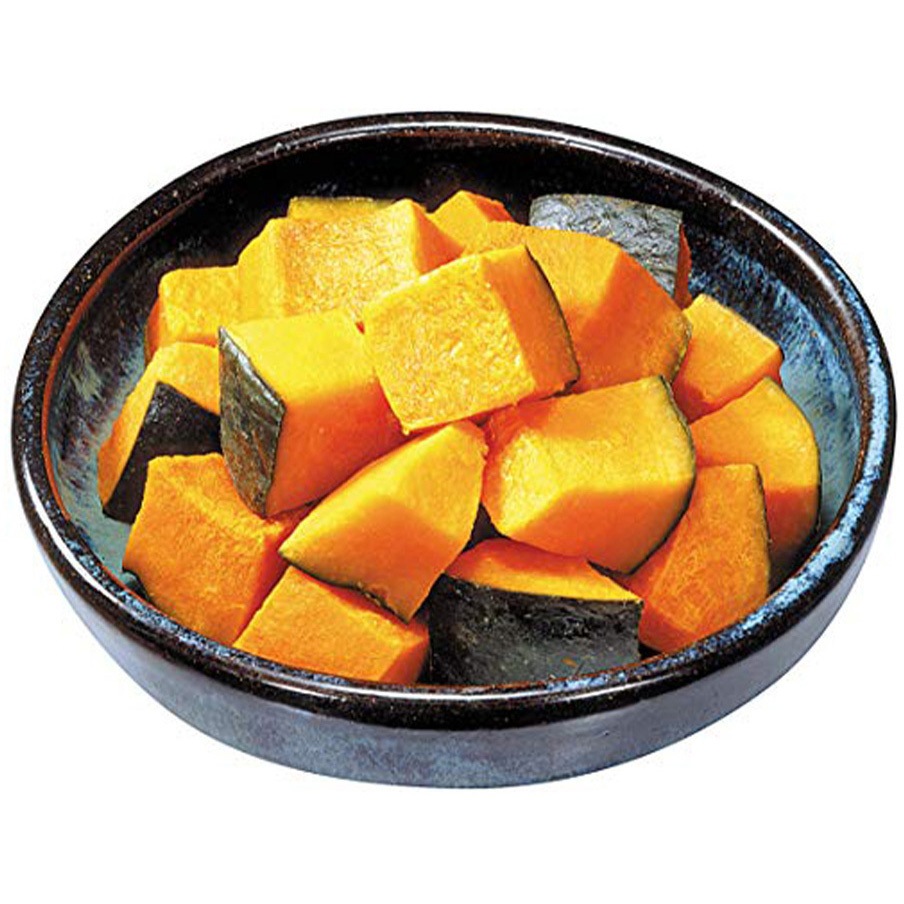 冷凍] Delcy 北海道産 かぼちゃ 国産 300g 1箱(300g×4個) 日本アクセス