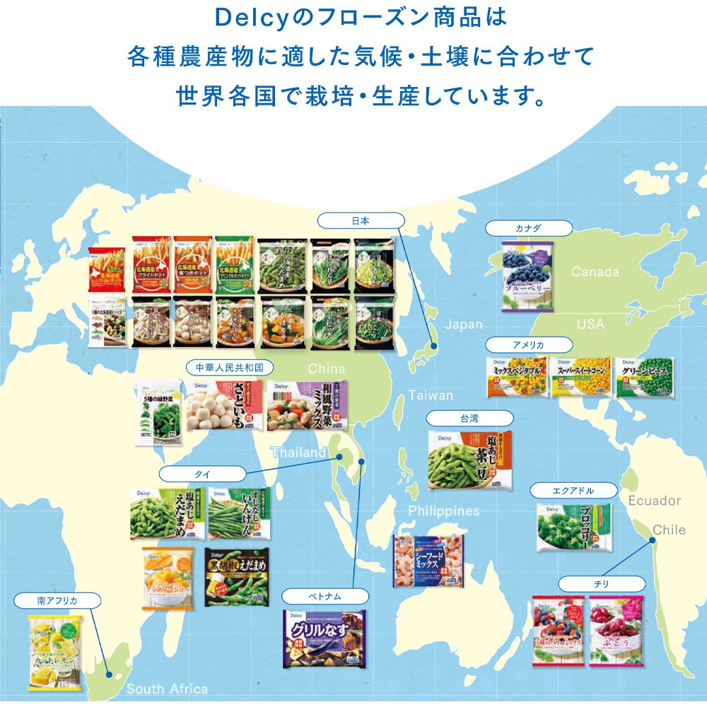 えだまめ 冷凍] Delcy 塩あじえだまめ 400g 1箱(400g×6個) 日本アクセス