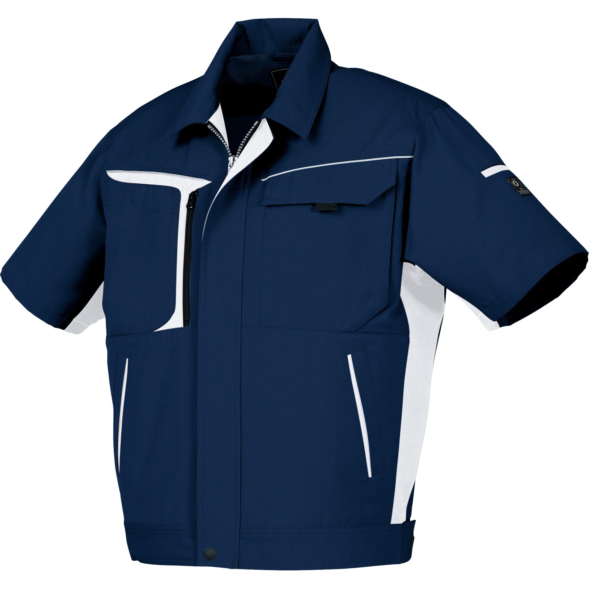 265981 半袖ジャンパー 265981 クロダルマ 混率(%):ポリエステル85・綿