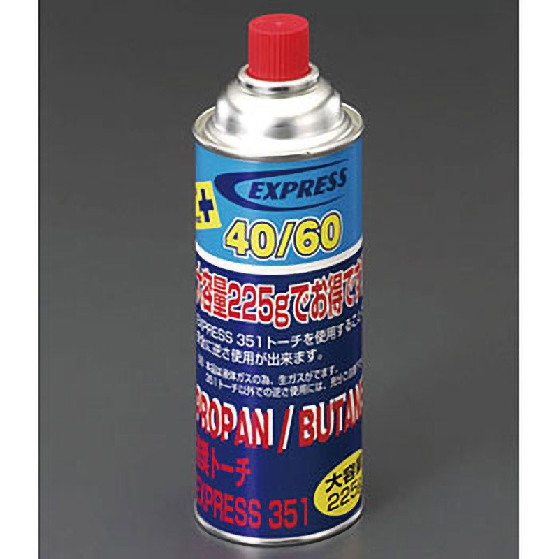 EA303E-1A 225g ガスボンベ(EA302FB，EA303C，E用/12本) 1個 エスコ 【通販モノタロウ】