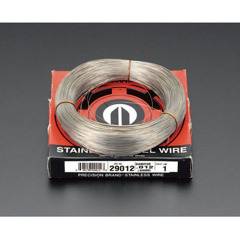 EA951A-0.6A ミュージックワイヤー(ステンレス) エスコ 線径0.66mm長さ167m 1個