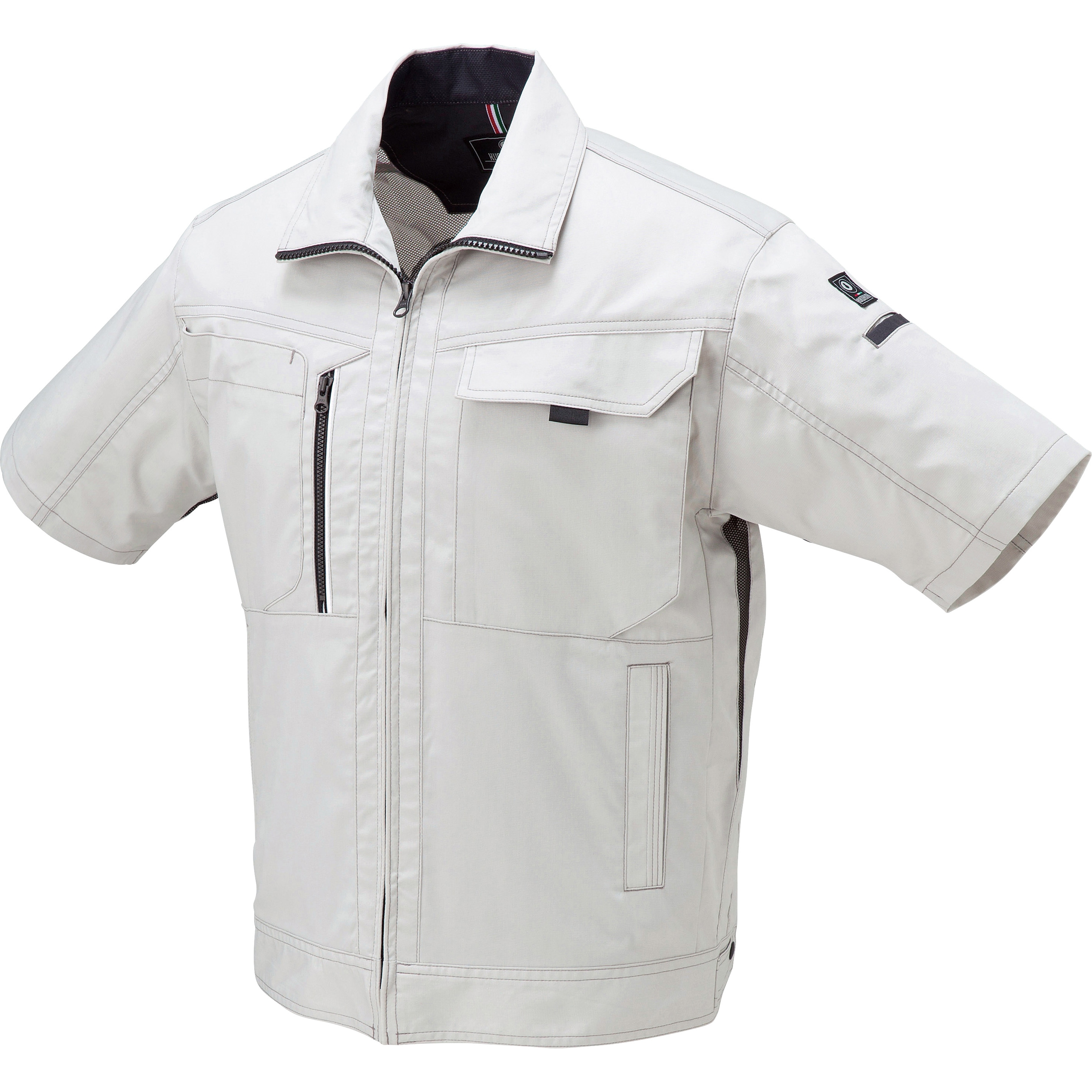 266621 半袖ジャンパー 266621 クロダルマ 混率(%):綿50・ポリエステル