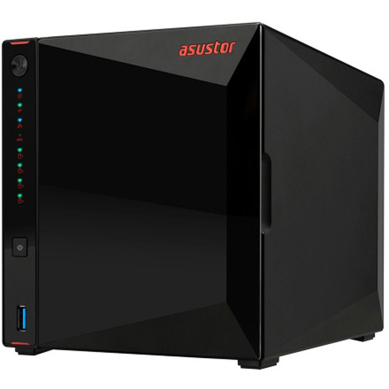 AS5404T AS540T ストレージ非搭載NASキット 1台 ASUSTOR 【通販モノタロウ】