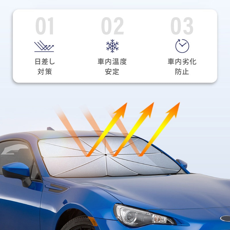 monowa032 monowa032 車用サンシェード 大河商事 サイズM - 【通販