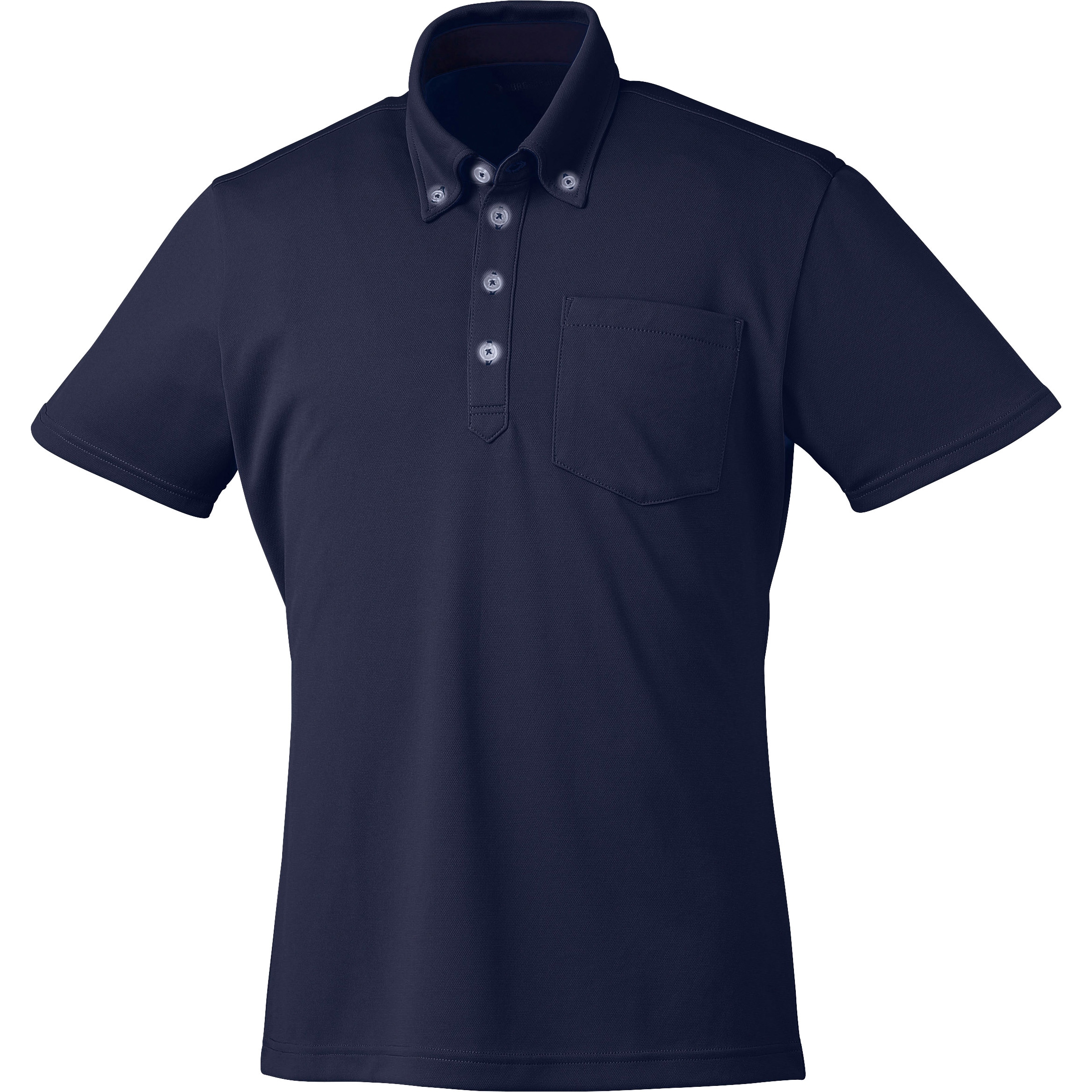 【きう】速達 26449 半袖ボタンダウンポロ 26449 クロダルマ ネイビー色 サイズM
