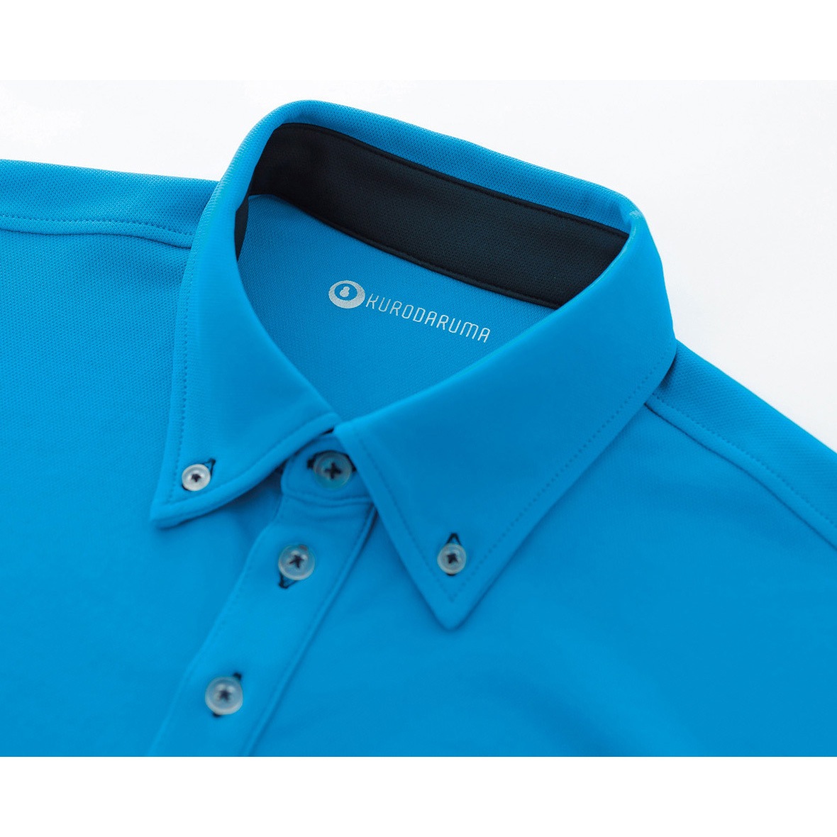 26449 半袖ボタンダウンポロ 26449 クロダルマ ブルー色 サイズSS