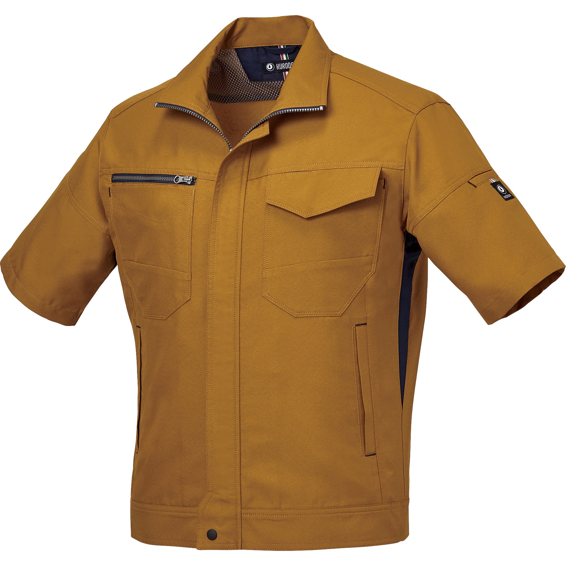 266681 半袖ジャンパー 266681 クロダルマ 混率(%):ポリエステル90・綿