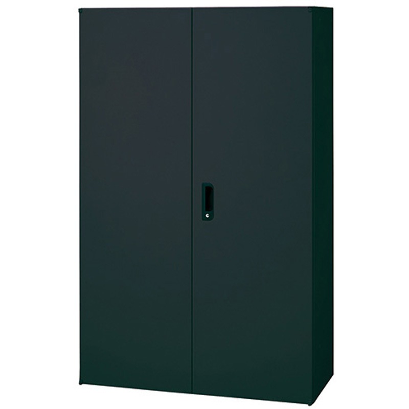 JE-140A TBK Je両開き保管庫(連結サービス付) プラス[家具] ブラック色 中置または下置用 付き 高さ1425mm幅900mm奥行450mm  JE-140A TBK