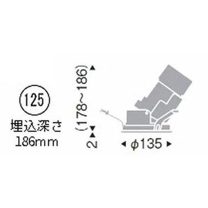 ERD5436WB グレアレス ユニバーサルダウンライト 鏡面コーン 2400