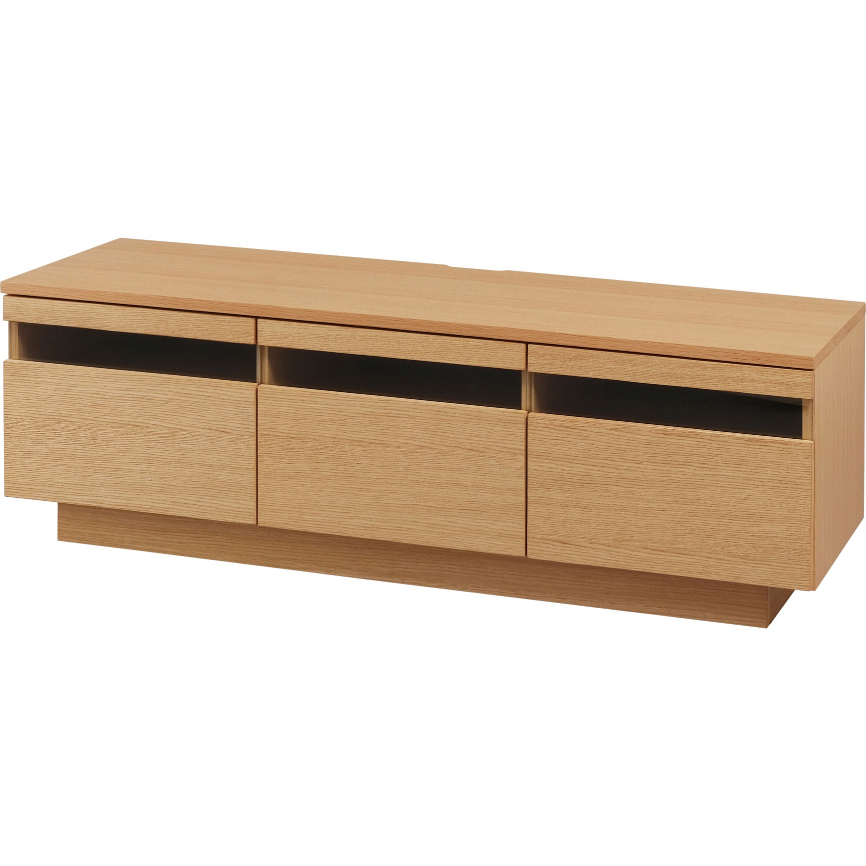 BTS-GD125U-N ボックステレビ台 アッパータイプ アイリスオーヤマ ナチュラル色 幅125cm対応インチサイズ(メーカー推奨TV)49～55  BTS-GD125U-N 35,980円