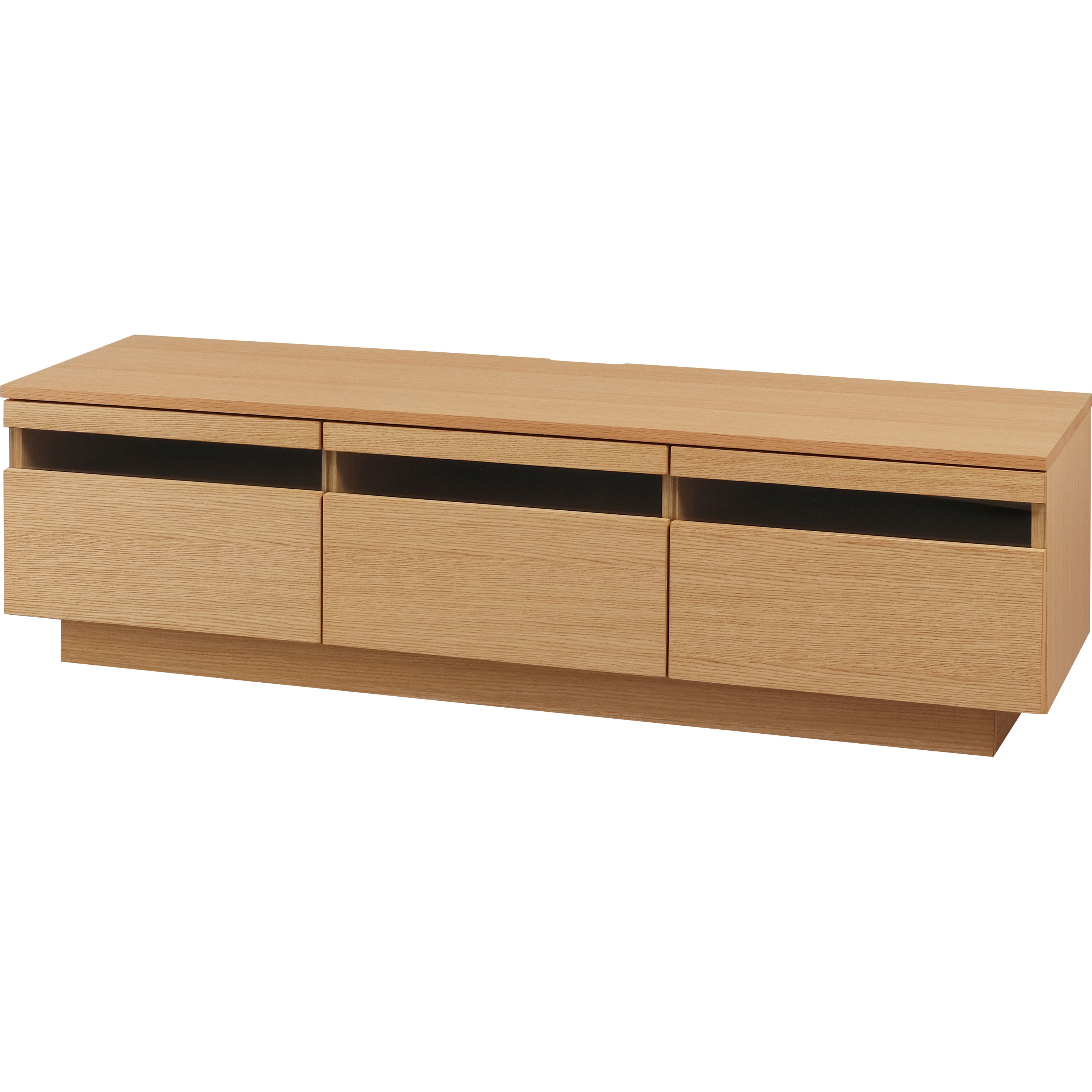 BTS-GD150U-N ボックステレビ台 アッパータイプ アイリスオーヤマ ナチュラル色 幅150cm対応インチサイズ(メーカー推奨TV)65  BTS-GD150U-N 39,980円